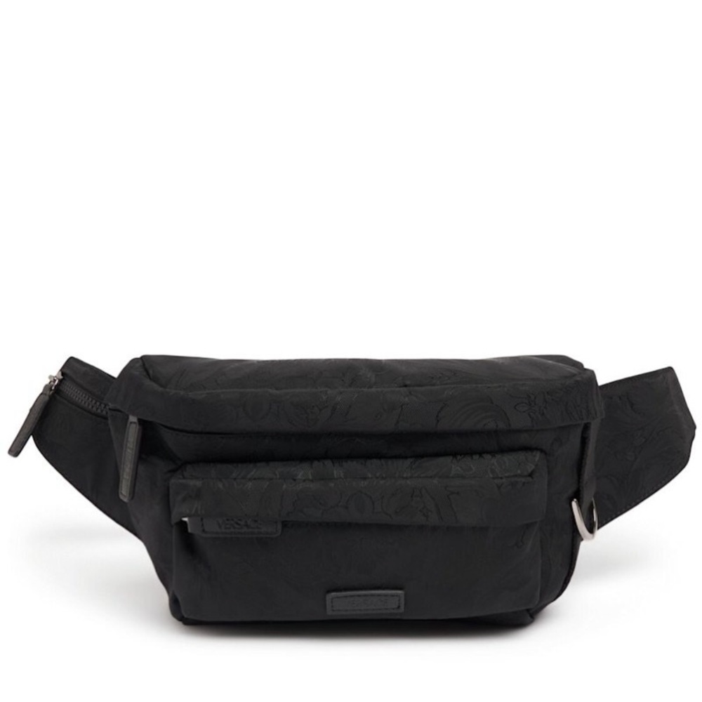Versace Barocco nylon belt bag